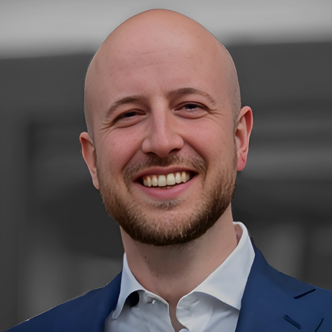 Face of an entrepreneur working at View In